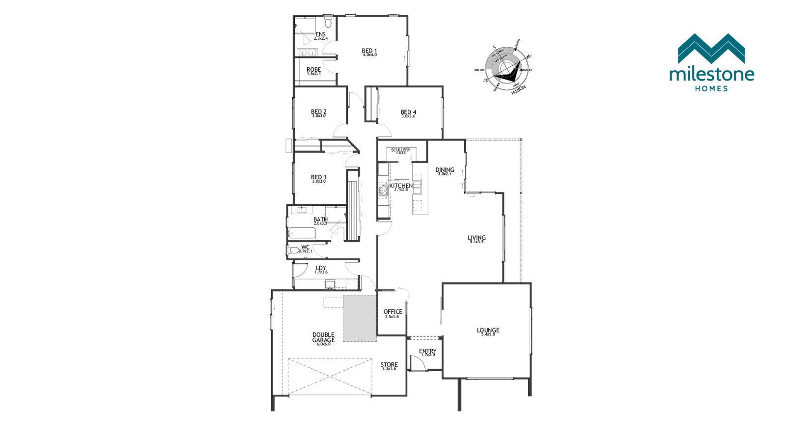 Matamata - 3 Hinerangi Crescent - Floor Plan