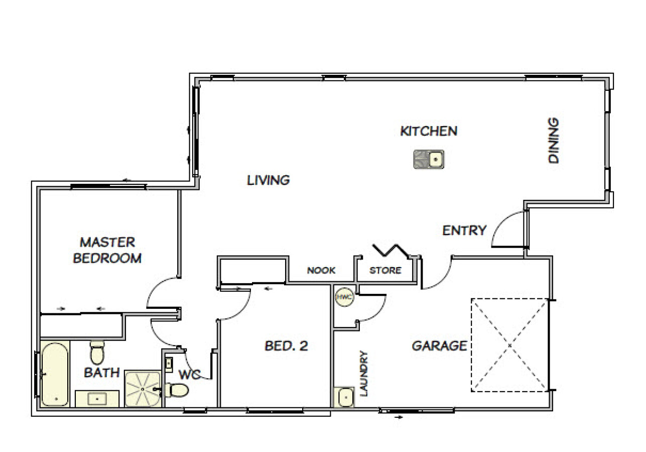 40 Pateman Road, Woodend - Floor Plan