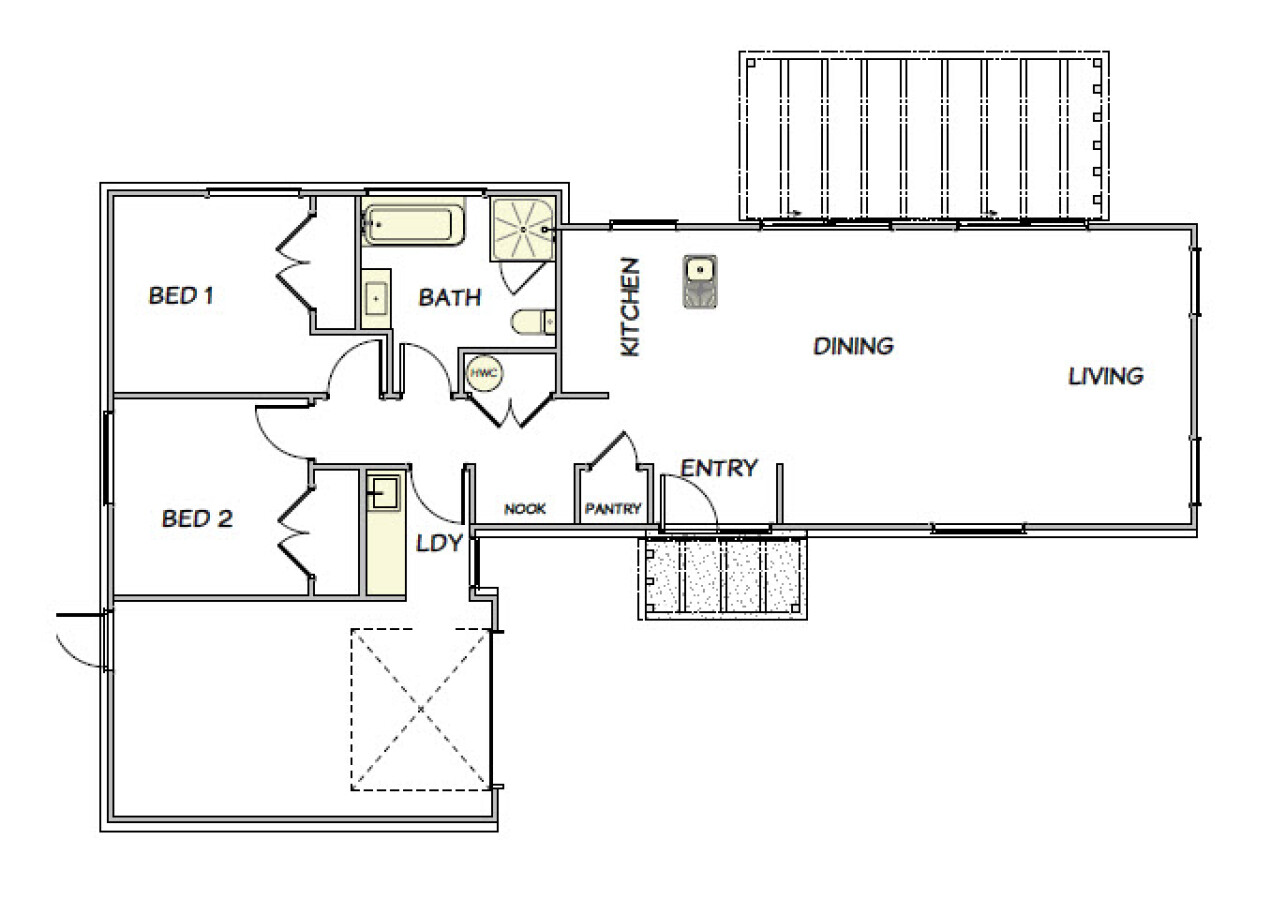 44 Pateman Road, Woodend - Floor Plan