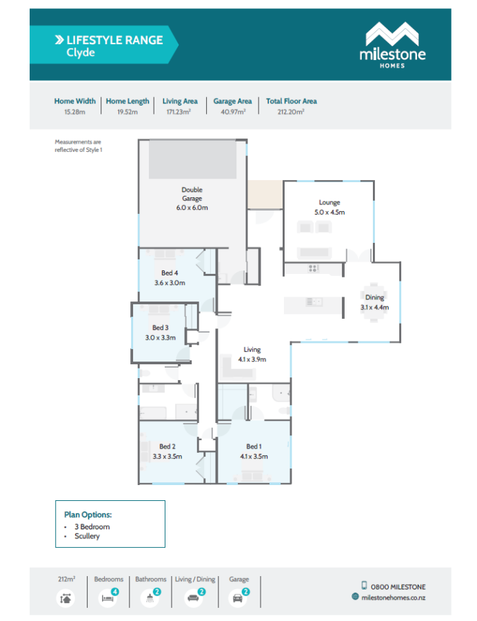 Clyde - Floor Plan