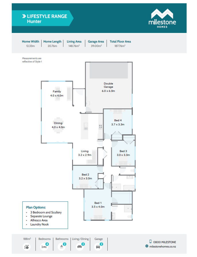 Hunter - Floor Plan