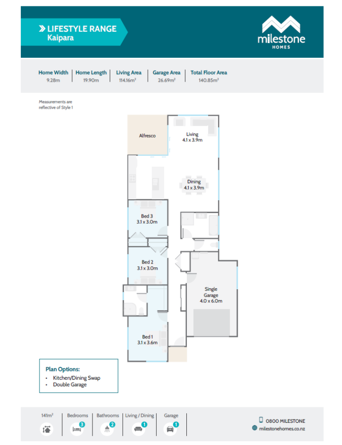 Kaipara - Floor Plan