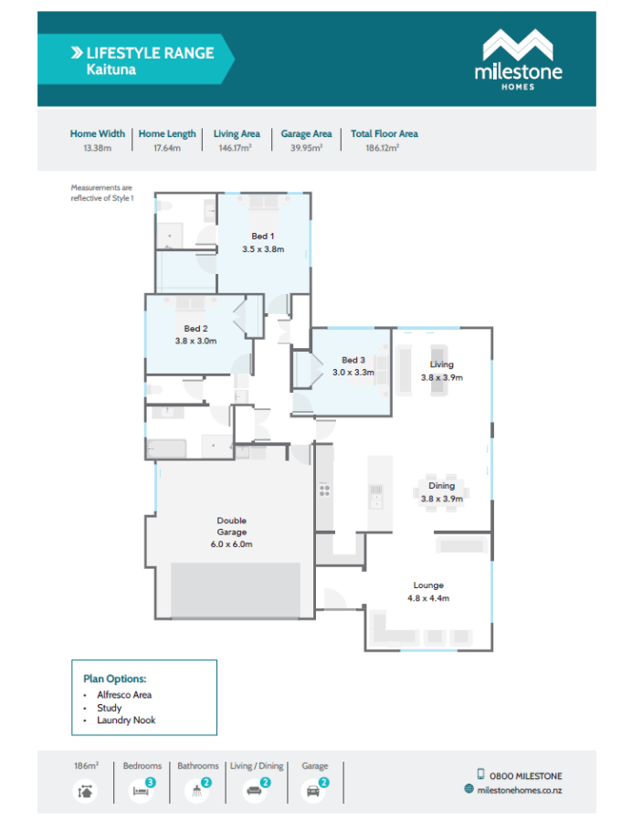 Kaituna - Floor Plan