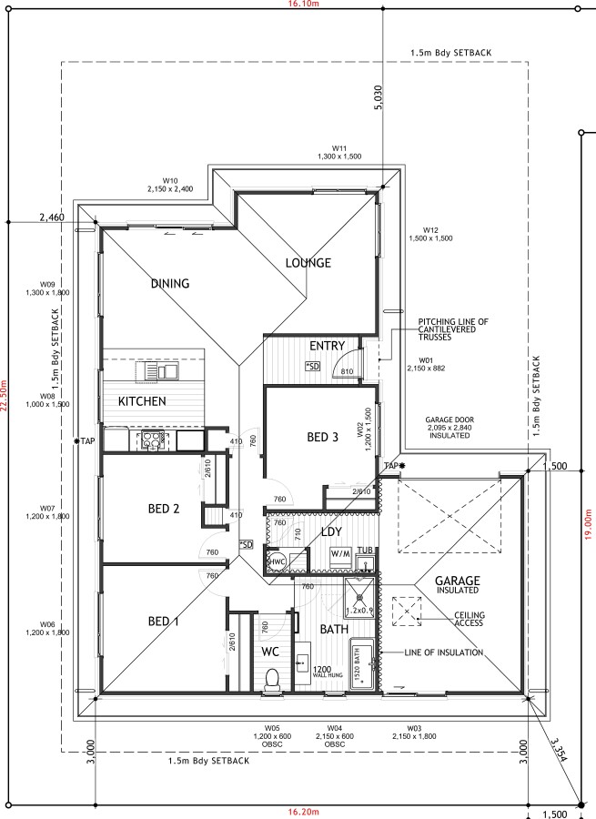 Nelson - Lot 35 Marsden Heights - Floor Plan