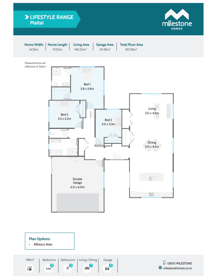 Maitai - Floor Plan