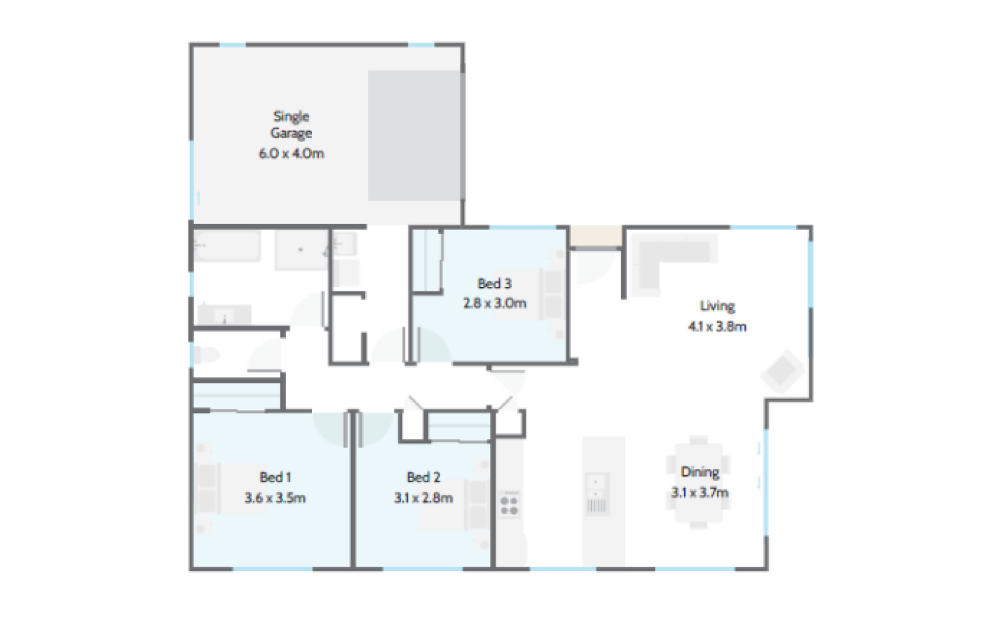 Mosgiel - 14 Magnolia Lane - Floor Plan