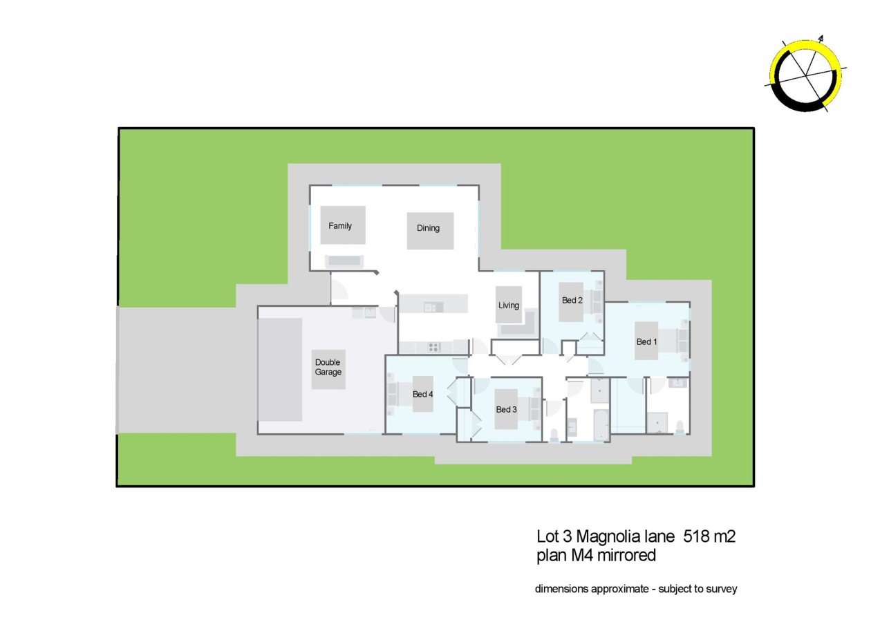 Mosgiel - Lot 3/219 Gladstone Road North - Floor Plan