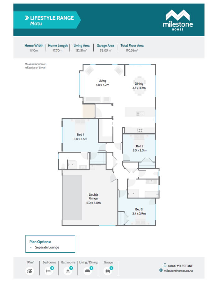 Motu - Floor Plan