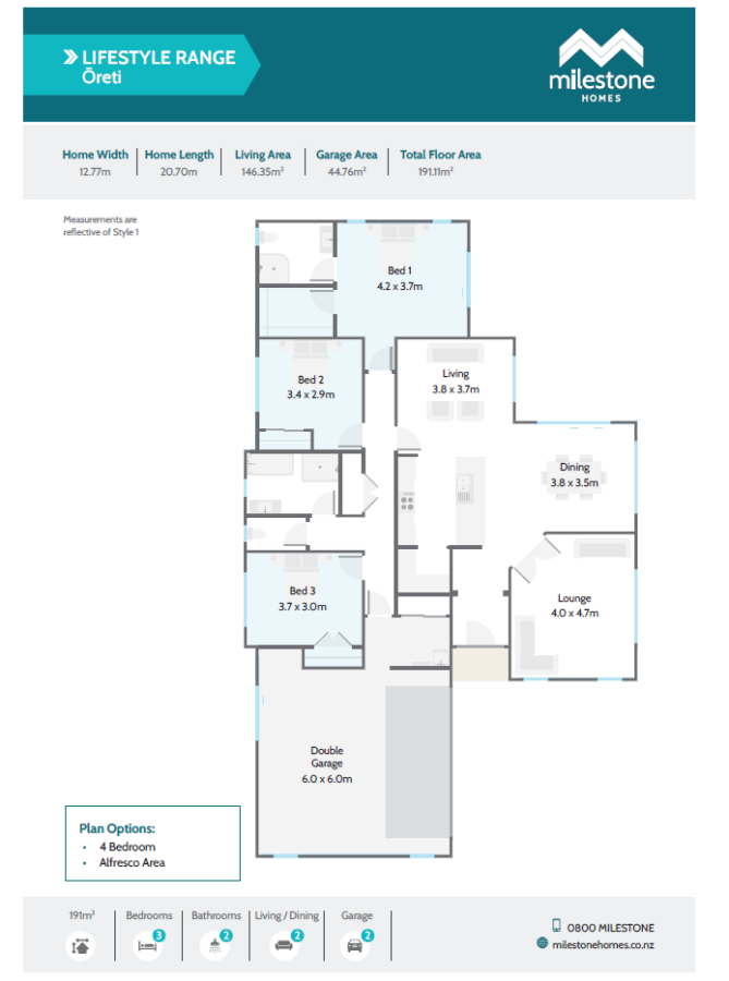 Ōreti - Floor Plan