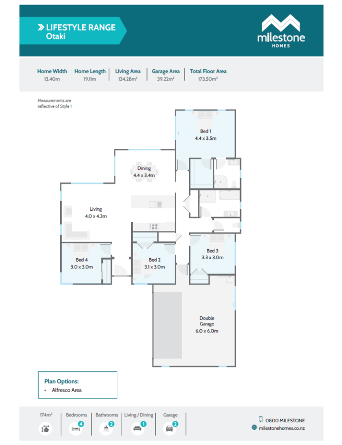 Otaki - Floor Plan