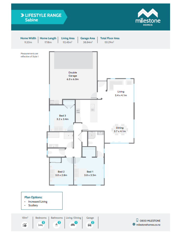 Sabine - Floor Plan