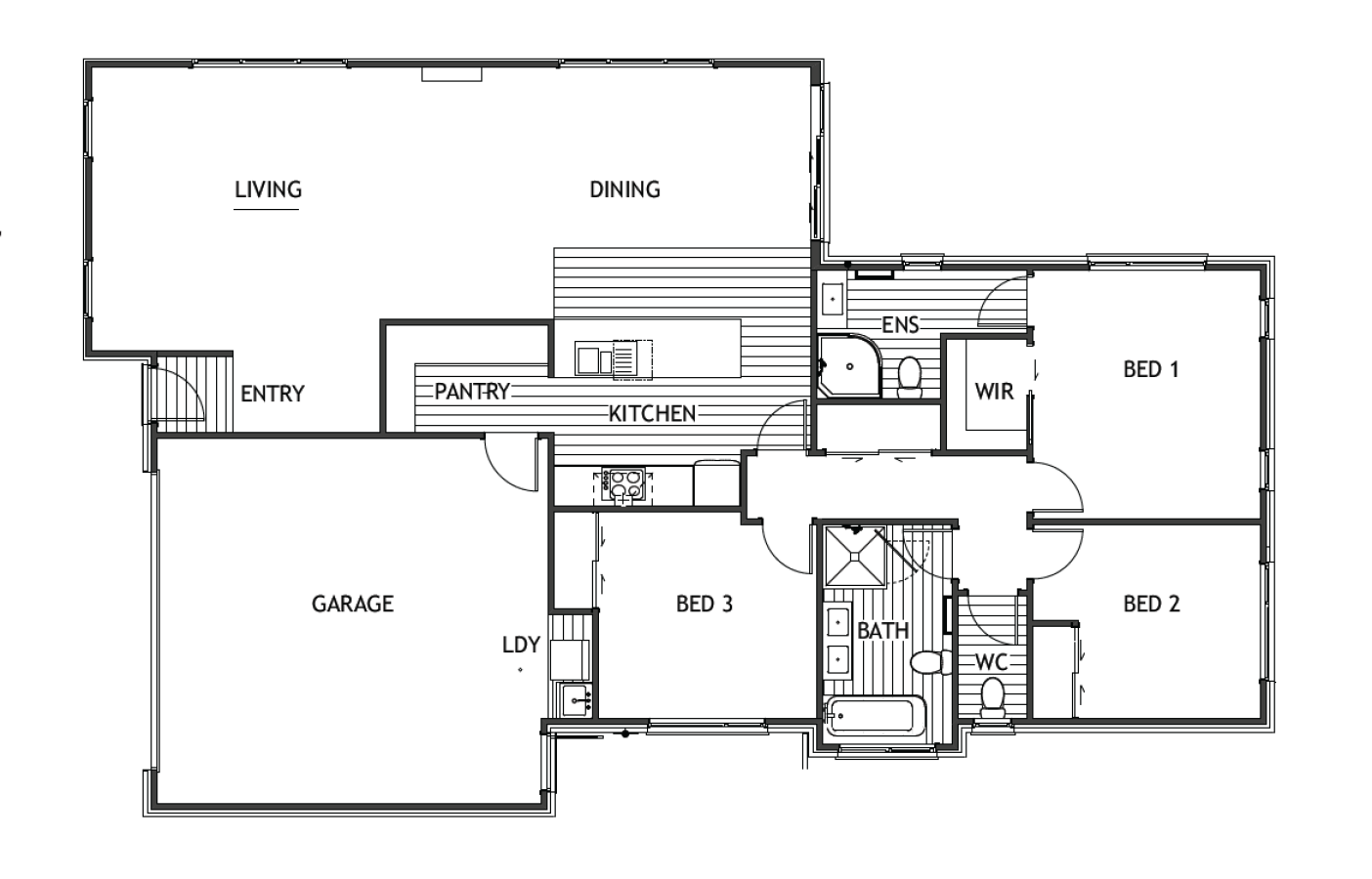 Amberley - 29C Hilton Drive - Floor Plan