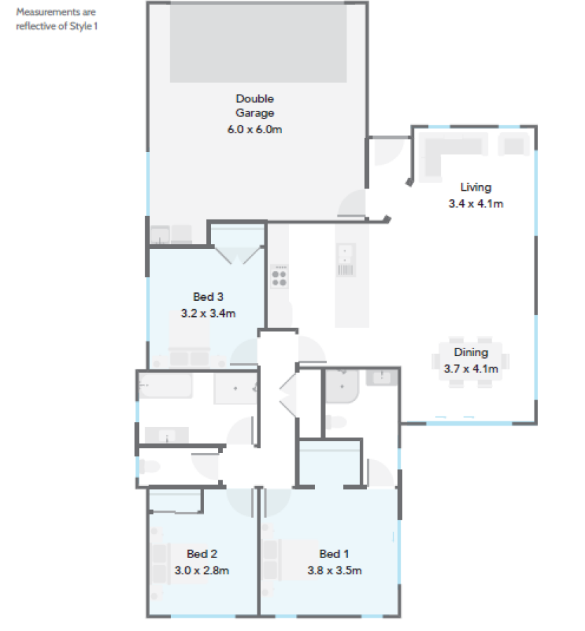 Rangiora - Lot 91 Bellgrove Subdivision - Floor Plan