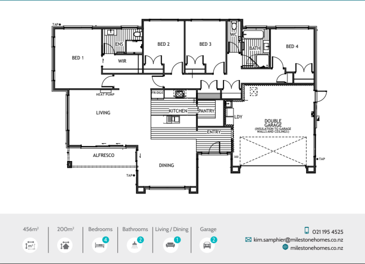 121 Fairway Drive - Morrinsville - Floor Plan