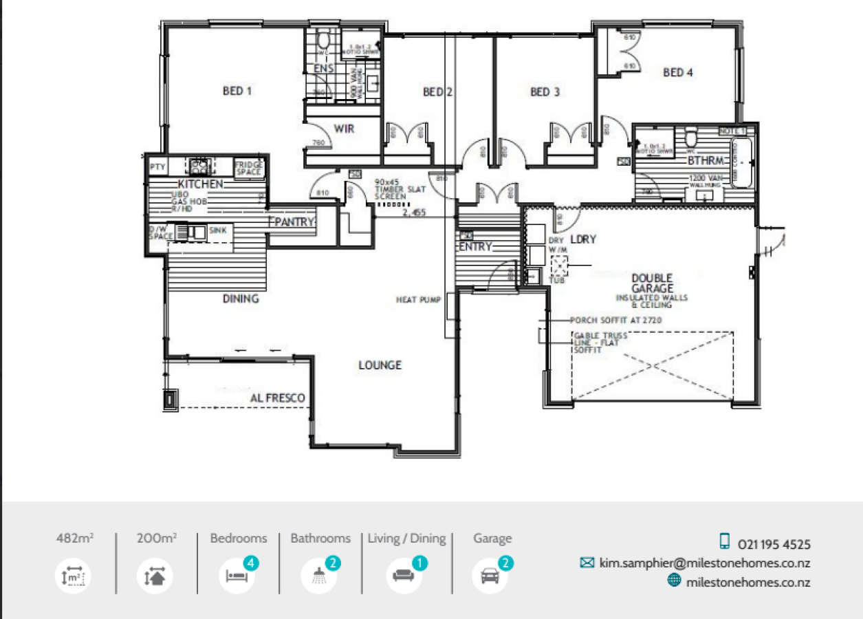 123 Fairway Drive - Morrinsville - Floor Plan