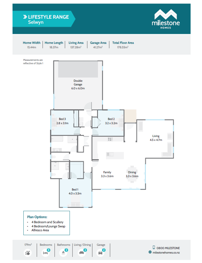 Selwyn - Floor Plan