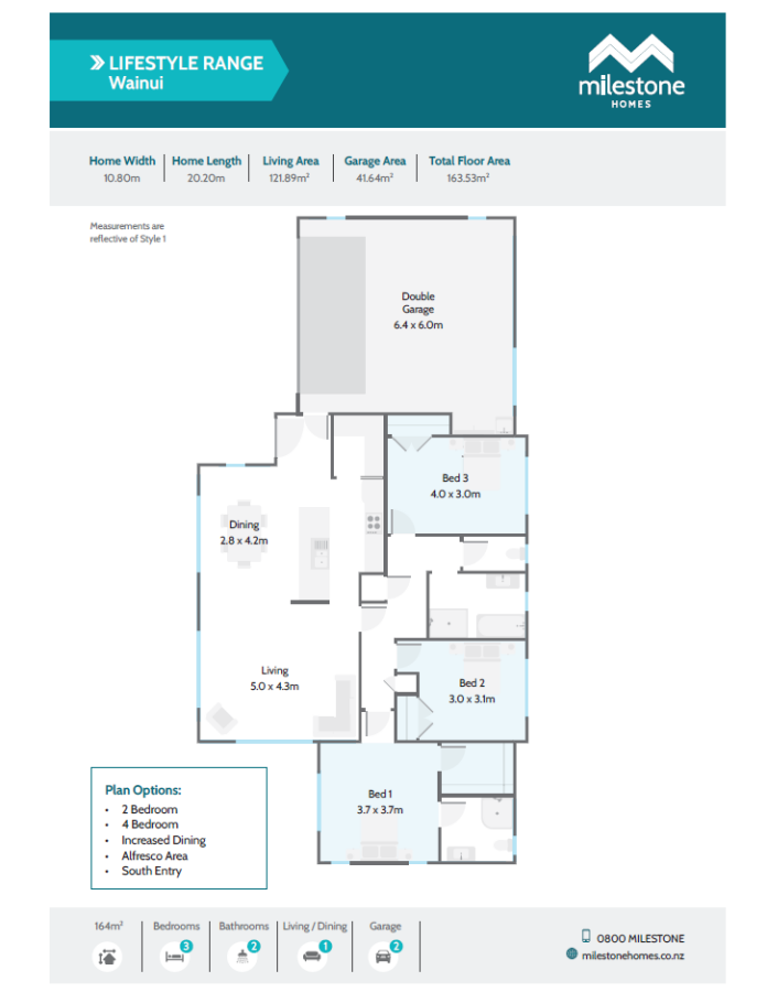 Wainui - Floor Plan