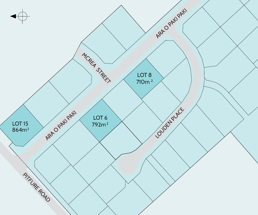 Area plan / lot allocation