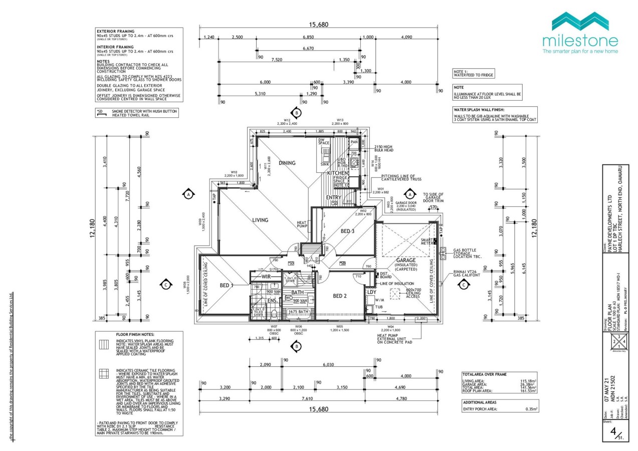 Oamaru - 11E Harlech Street - Floor Plan